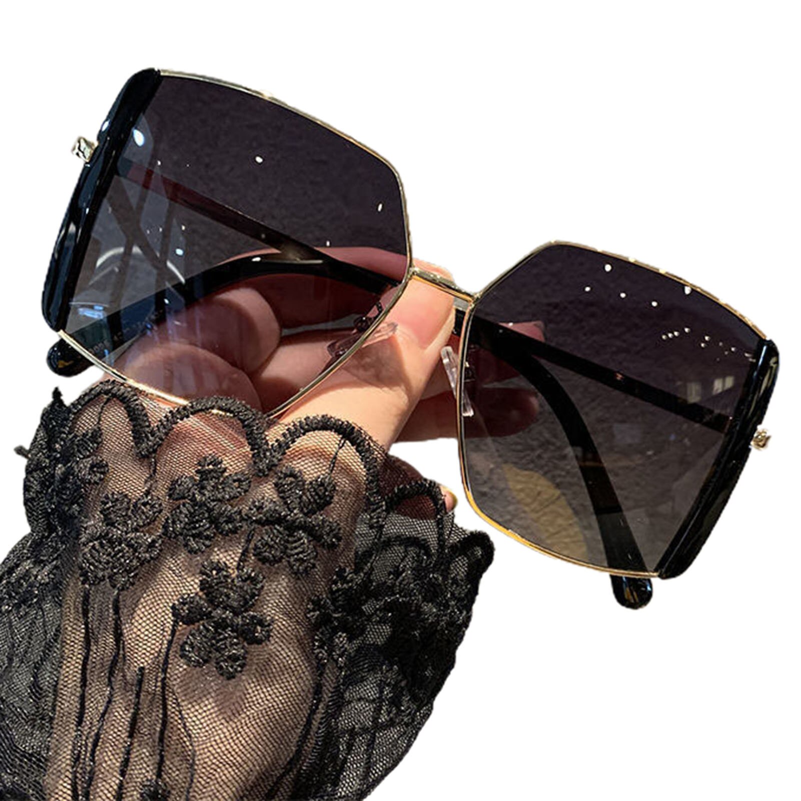 편광 선글라스 경량 금속 프레임 태양 보호 특수 안경 여성용 경량 편광 선글라스 JAN88